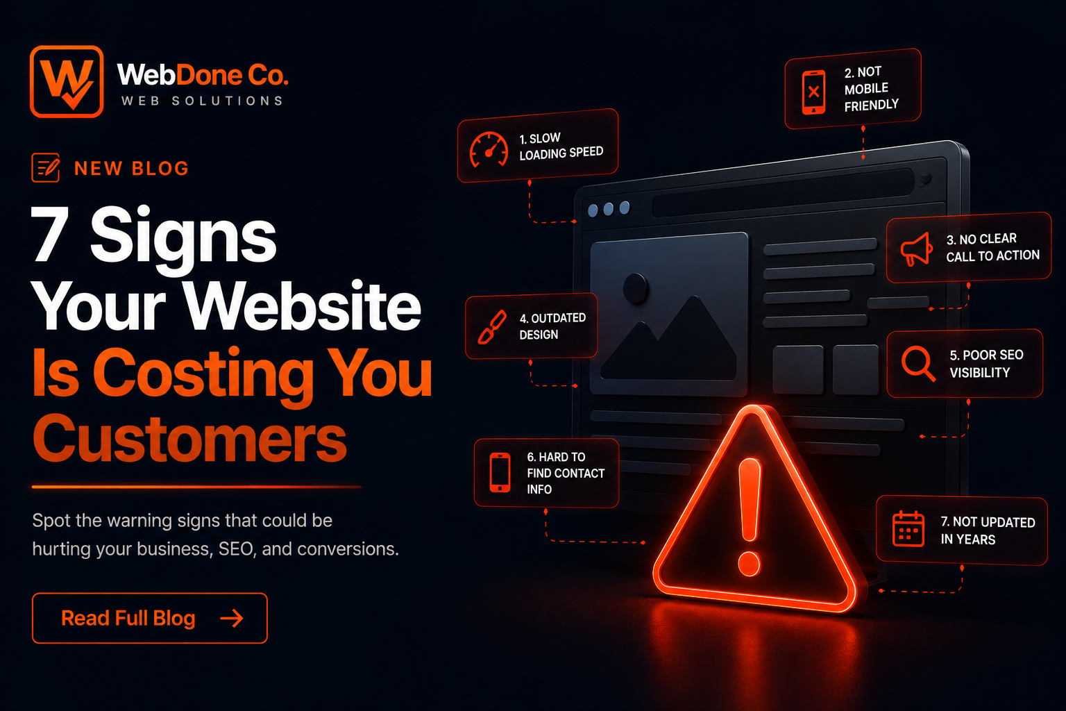 7 Signs Your Website Is Costing You Customers (And How to Fix Them)