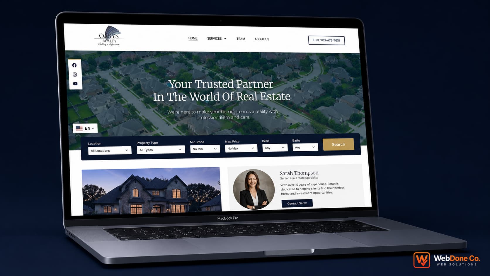Oasys Realty real estate platform